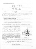 Thủy lực và cấp thoát nước trong nông nghiệp part 10 doc