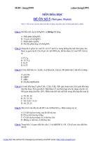 đề trắc nghiệm môn hóa 5 trường hoàng hoa thám năm học 2009 - 2010 pdf