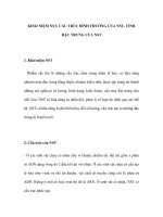 KHÁI NIỆM NST, CẤU TRÚC BÌNH THƯỜNG CỦA NST, TÍNH ĐẶC TRƯNG CỦA NST pdf