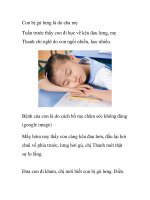 Con bị gù lưng là do cha mẹ pptx