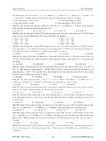 Bài tập trắc nghiệm vật lí 12 - Trần Anh Trung - phần 8 docx