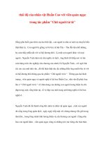 thái độ của nhân vật Huấn Cao potx