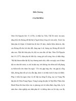 Biểu Chương (Các Bài Biểu) docx