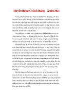 BÌNH ĐỊNH - Huyền thoại Ghềnh Ráng - Xuân Mai ppt