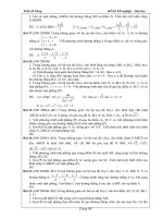 Tài liệu ôn toán - Bài tập hình học lớp 12 - phần 10 docx