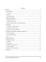 dự án công ty tư vấn việc làm