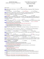 Trường THPT chuyên Huỳnh Mẫn Đạt - đề thi vật lý 12 chuyên (đề số 197) doc