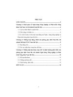 Báo cáo thực tập tại phòng giao dịch Nam Đô chi nhánh ngân hàng nông nghiệp và phát triển nông thôn Nam Hà Nội