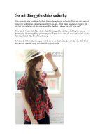 Sơ mi đáng yêu chào xuân hạ pps