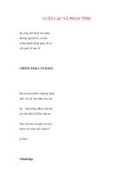 Thân phận trí thức - LUÂN LẠC VÀ PHẢN TỈNH pps