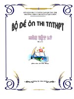 BỘ ĐỀ ÔN THI TỐT NGHIỆP THPT NĂM 2011 pdf