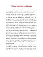 Cuộc chiến tranh bắt buộc - Giải quyết tốt công tác bảo đảm doc