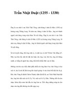 Trần Nhật Duật (1255 - 1330) ppt