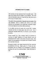 three essays on financial distress and corporate control