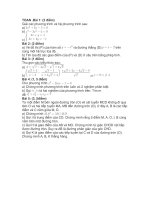 Tìa liệu ôn thi môn toán ppt