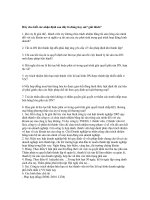 Đáp án câu hỏi luật knh tế doc