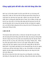 Công nghệ phá dỡ kết cấu nhà bê tông tấm lớn ppt