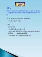 Bài tập toán rời rạc 4 ppsx