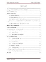 dự án kinh doanh shop thời trang nam trên địa bàn quận phú nhuận