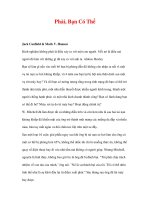 Đọc và Suy Nghĩ - Phải Bạn Có Thể pps