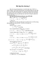 Bài tập thể hiện phương pháp quy nạp, diễn dịch pps