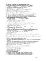 trắc nghiệm sinh học 12 -di truyền học