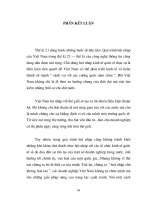 Chuyên đề tốt nghiệp : Tìm hiểu lợi ích của toàn cầu hóa cho thế giới phần 7 ppt