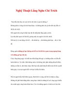 Nghệ Thuật Lắng Nghe Chỉ Trích ppt