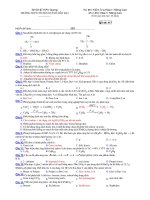 Trường THPT chuyên Huỳnh Mẫn Đạt - đề thi hóa học 11 nâng cao (đề số 417) pdf