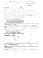 Trường THPT chuyên Huỳnh Mẫn Đạt - đề thi hóa học 11 nâng cao (đề số 114) potx