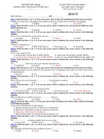 Trường THPT chuyên Huỳnh Mẫn Đạt - đề thi anh văn 11 chuyên (đề số 137) ppsx