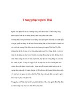 trang phục truyền thống - Trang phục người Thái doc