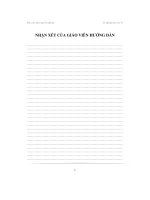 Báo cáo thực tập nhà máy pin con ó pinaco