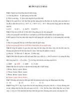 ĐỀ ÔN VẬT LÝ SỐ 11 pps