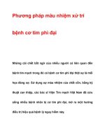 Phương pháp màu nhiệm xử trí bệnh cơ tim phì đại ppt