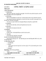 CHỦ ĐỀ 9: PHƯƠNG PHÁP TỌA ĐỘ TRONG MẶT PHẲNG - TIẾT 24 - 25 ppsx