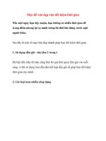 Mẹo để vừa đẹp vừa tiết kiệm thời gian potx