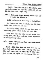 Hỏi đáp kỹ thuật trồng nhãn da bò và điều đạt năng suất cao part 8 ppsx