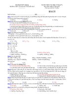 Trường THPT chuyên Huỳnh Mẫn Đạt - đề thi hóa học 12 chuyên (đề số 372) pps