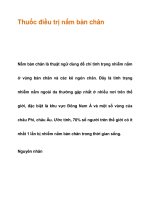 Thuốc điều trị nấm bàn chân pot