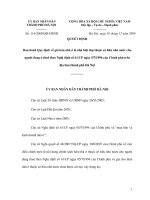 Quy định về giá bán nhà ở là nhà biệt thự thuộc sở hữu nhà nước cho người đang ở thuê pptx