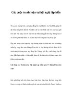 Các cuộc tranh luận tại hội nghị lập hiến pot