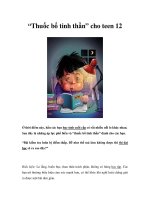 “Thuốc bổ tinh thần” cho teen 12 pptx