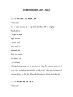 100 TRÒ CHƠI DÂN GIAN – Phần 7 ppt