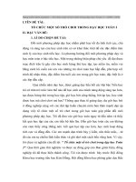 tổ chức trò chơi trong dạy học môn toán học lớp 2