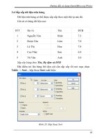 Tìm hiểu phần mềm soạn thảo văn bản OpenOffice.org phần 7 pot