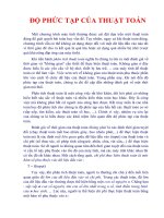 Độ phức tạp của thuật toán pot