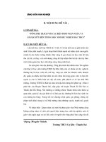 Tổng phụ trách với các biện pháp ngăn ngừa và giải quyết hiện tượng học sinh hư nghịch bậc trung học cơ sở