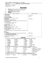 Giáo án phụ đạo anh 11 từ tuần 29