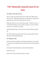 238 lời giải về bệnh tật trẻ em - Những hiện tượng liên quan tới sức khỏe pptx